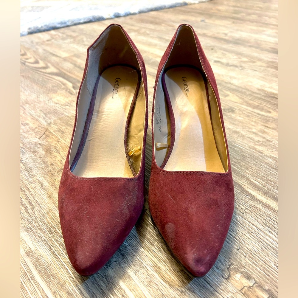 Maroon heels